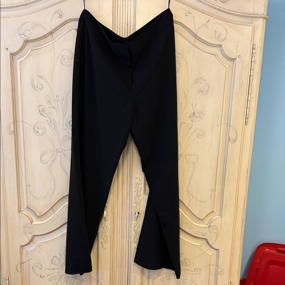Jones New York Black Wide Leg Pants
